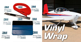 vinyl wraps for cars and airplanes