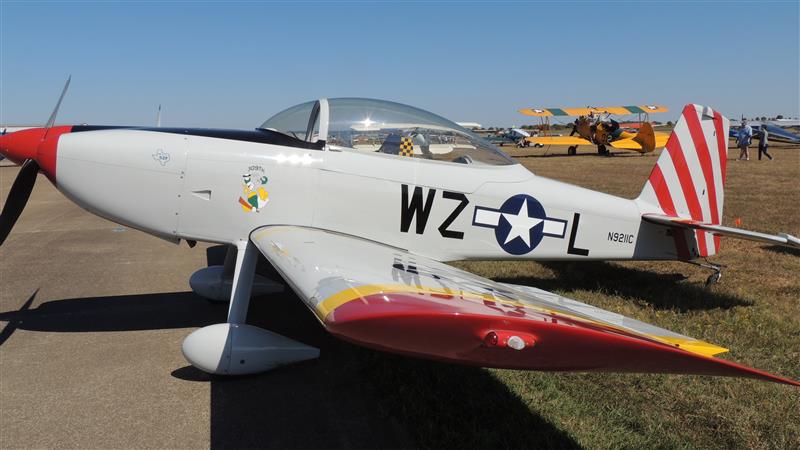 Military Style RV Paint Job at the Texas Antique Airplane Fly-in