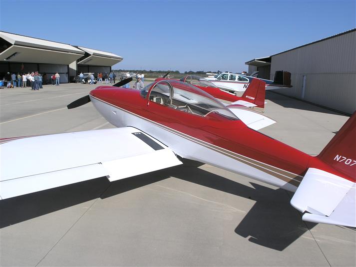 Beautiful Van's RV-8 at a Texas Fly-in