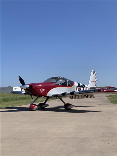 RV-14A fresh out of the paint shop