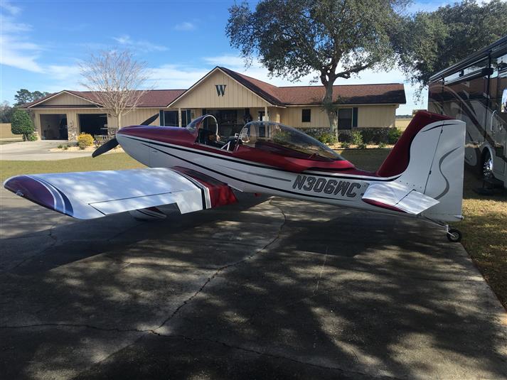 RV8 at Leeward Air Ranch