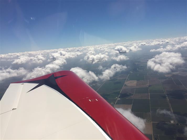 From the cockpit