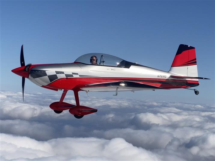 RV8 w ShowPlanes fastback and cowling